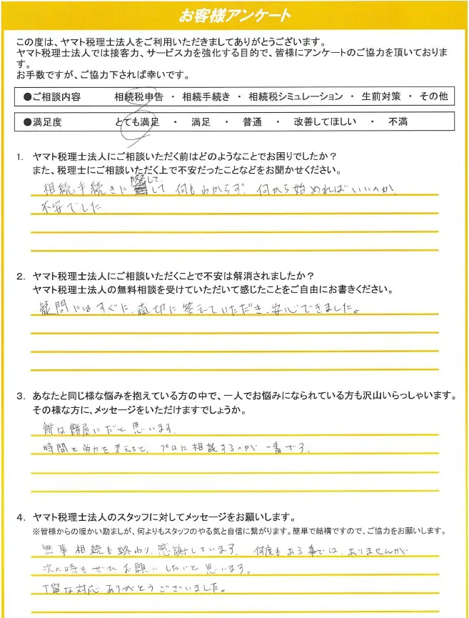 時間と労力を考えると、プロに相談するのが一番です - 浦和 相続